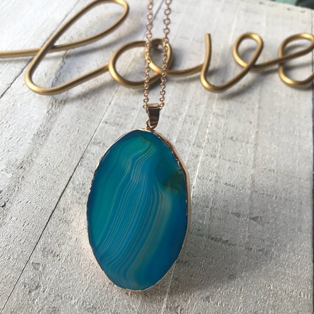 Natural Stone Necklace ♥️ - Picture 3 of 7